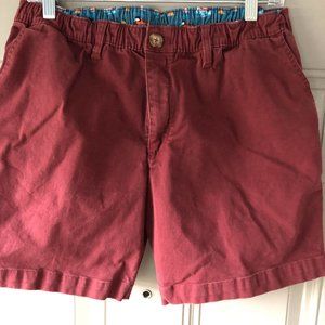 Maroon Chubbies Originals Shorts